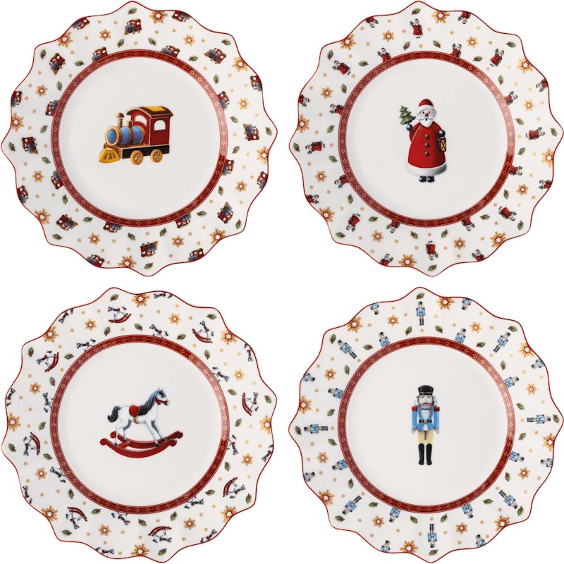 Toy's Delight Plate 24,4 cm 4-pack