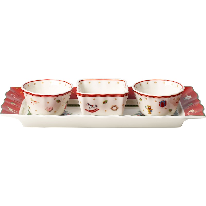 Toy's Delight Bowl Set Four Sections