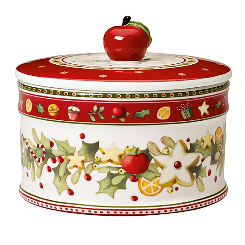 Winter Bakery Delight Biscuit Jar, Medium