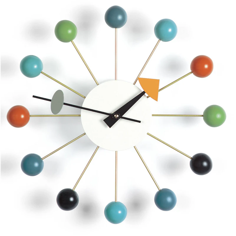 Ball Wall Clock, Multi