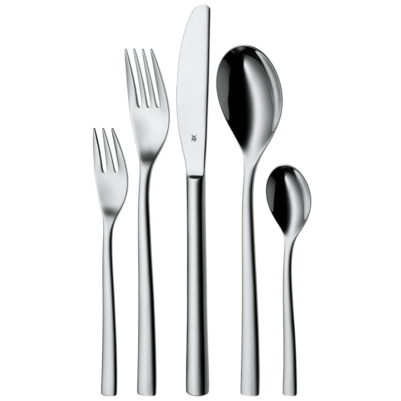 Palermo Cutlery Set Shiny Steel 60 Pieces