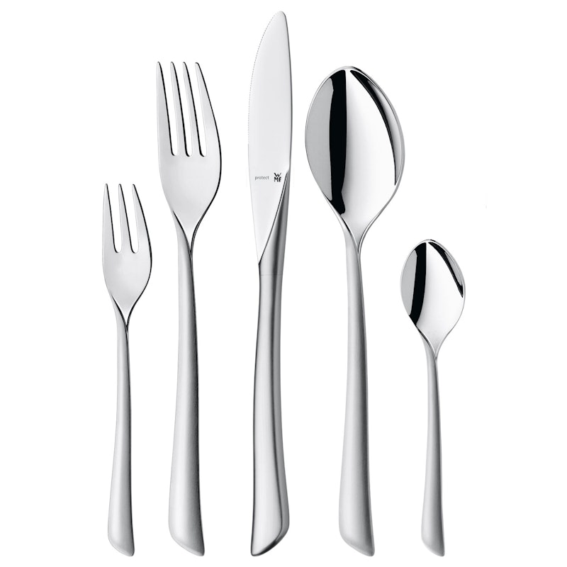 Virginia Cutlery Set Matte / Shiny Steel 30 Pieces