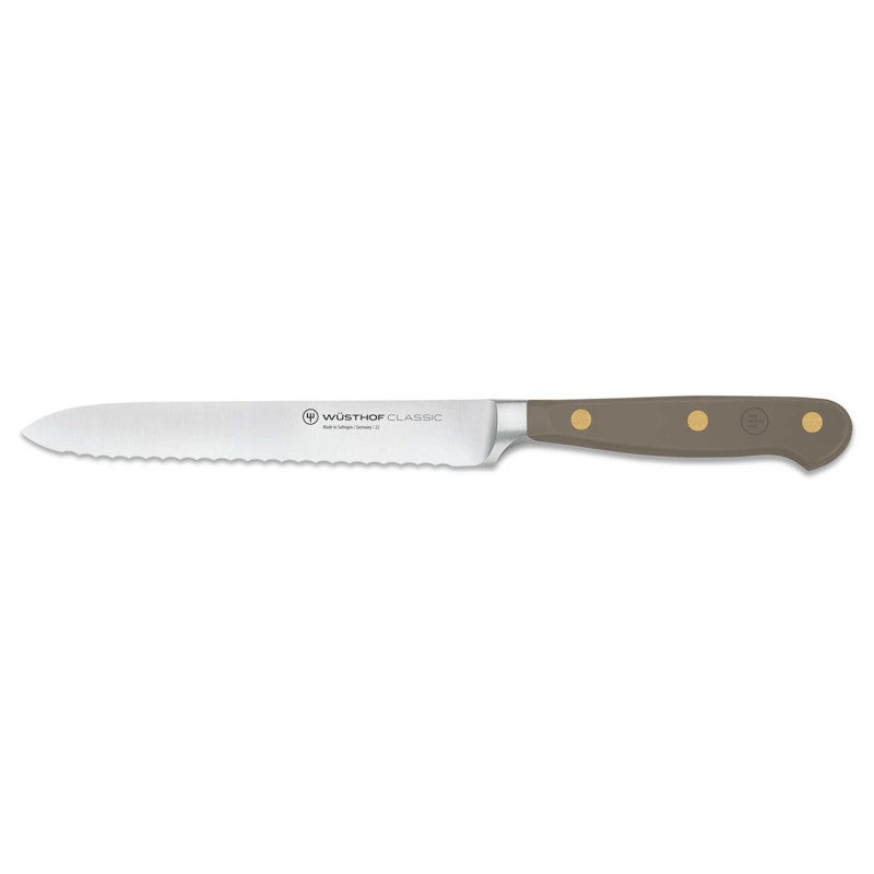 Classic Colour Gezahntes Universalmesser 14 cm, Velvet Oyster