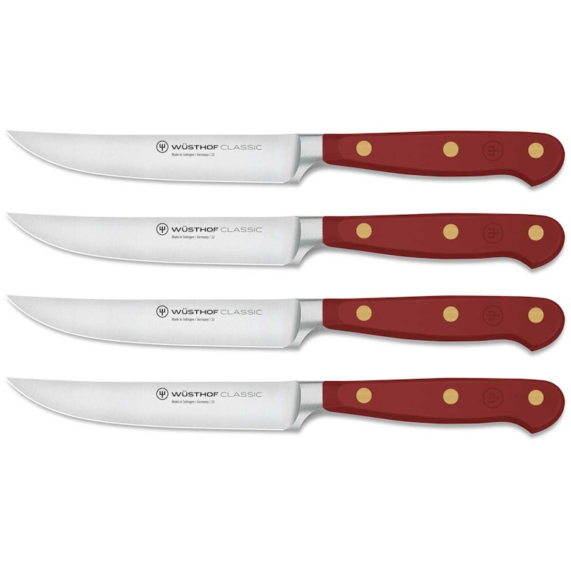 Classic Colour Steakmesser 4-er Set, Tasty Sumac