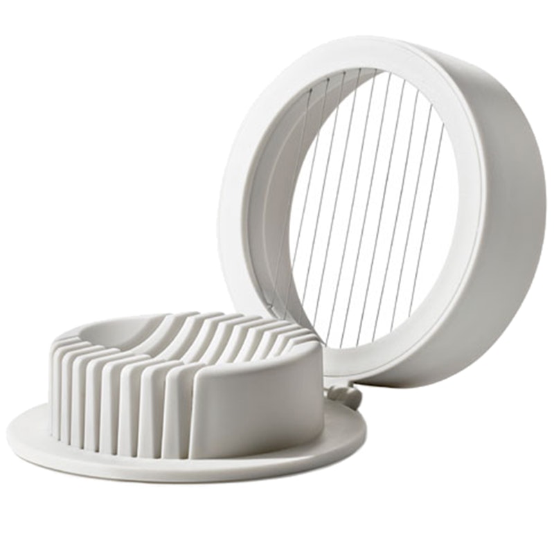 Singles Egg Slicer, Warm Grey