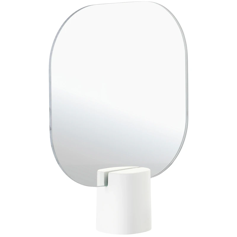 Time Table Mirror, White