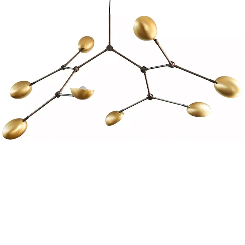 Drop Chandelier, Brass