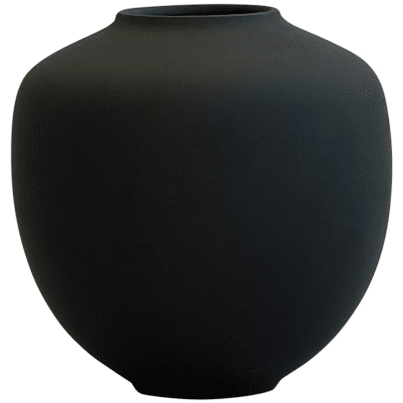 Sunao Vase Ø16 cm, Schwarz