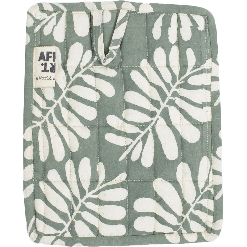 Leaf Pot Holder, Green