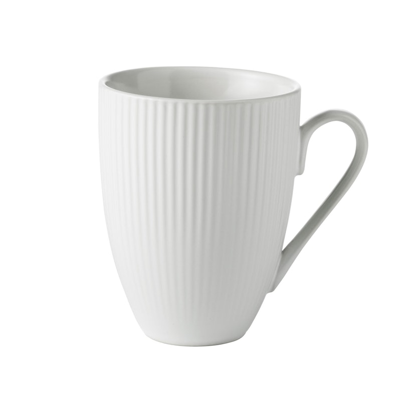 Groove Tasse, 30 cl, Weiß