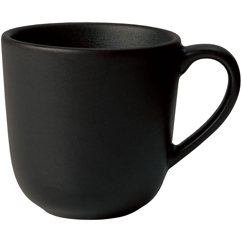 Raw Kaffeetasse mit Griff 20 cl, Titanium Black