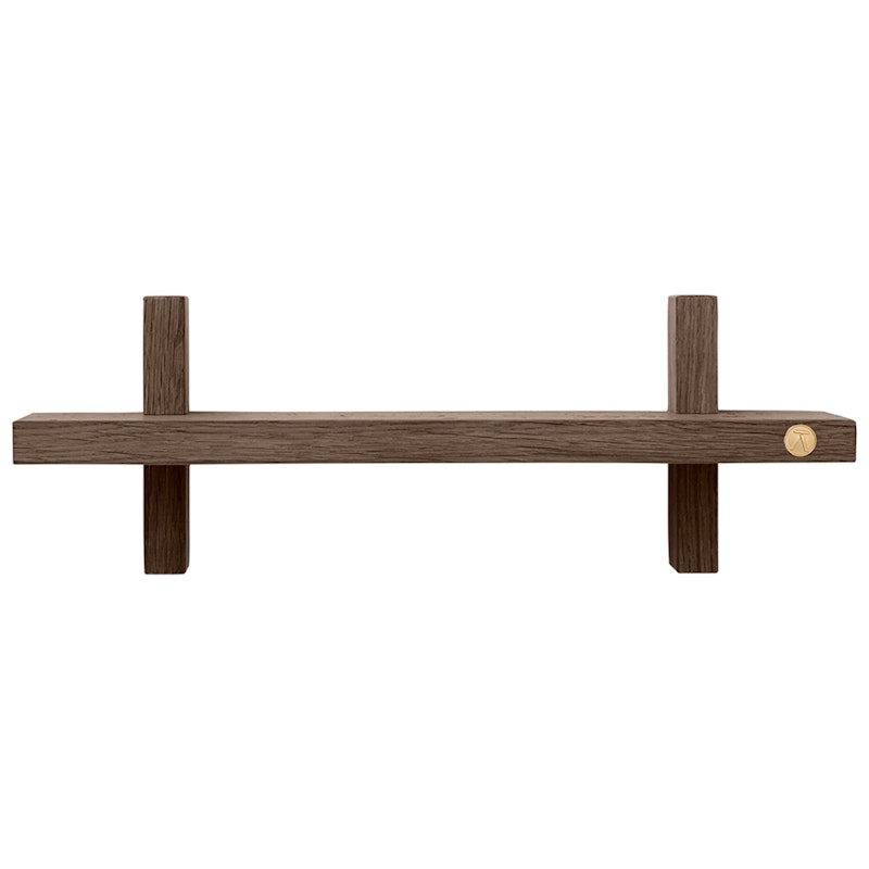 Treat Wandregal 34 cm, Geräucherte Eiche