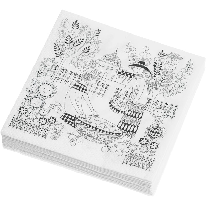 Emilia Serviette 33x33 cm 20-er Set