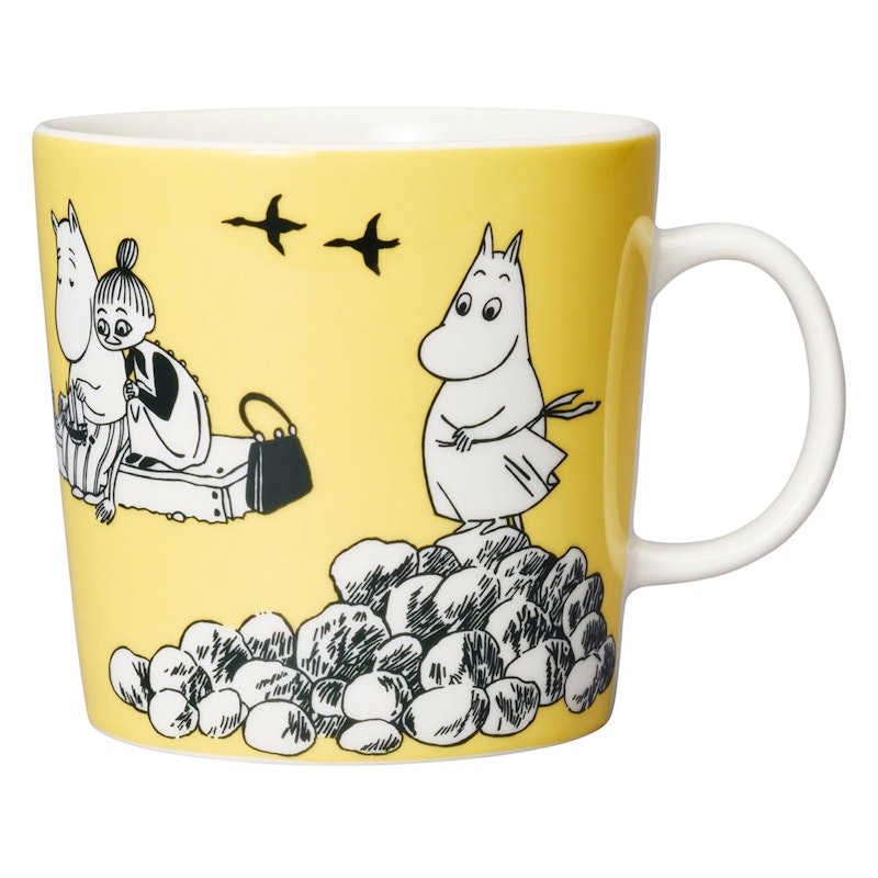 Mumin Tasse 40 cl, Gelb