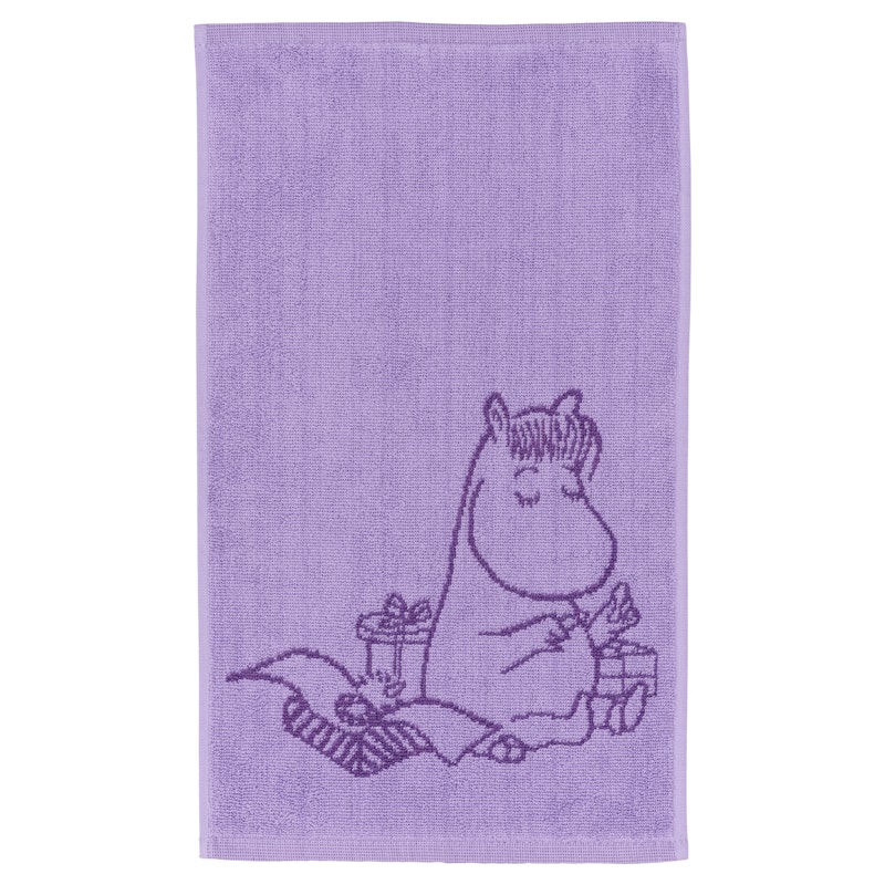 Mumin Handtuch 30x50 cm, Snorkfräulein Violett