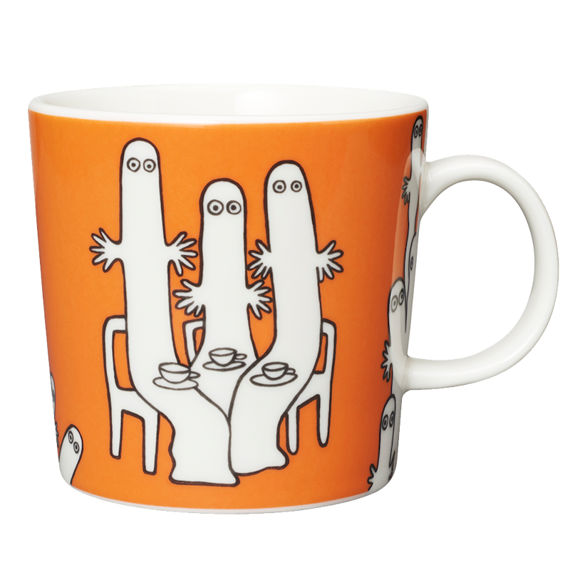 Mumin Tasse "Hatifnatten" 30cl, orange