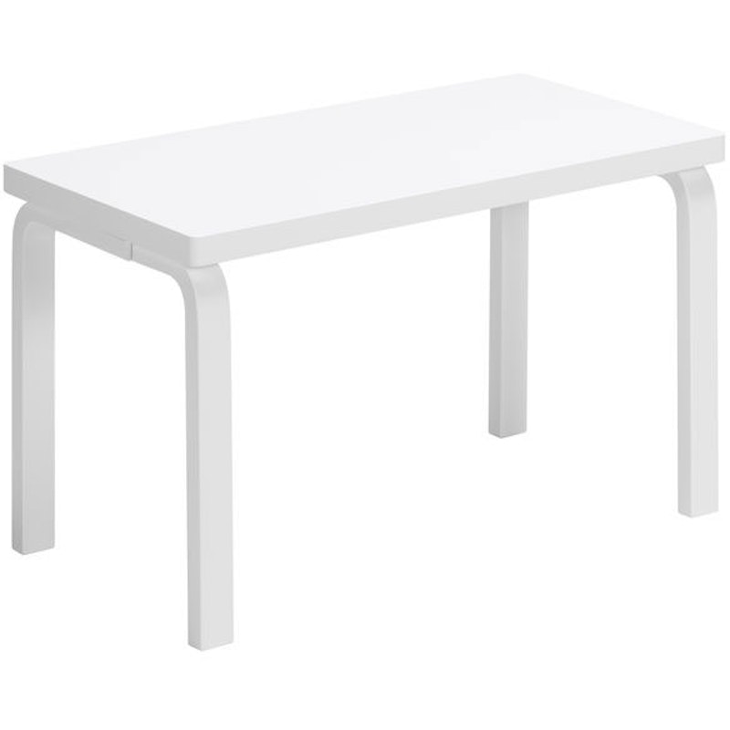 153B Bank, White lacquered Birke