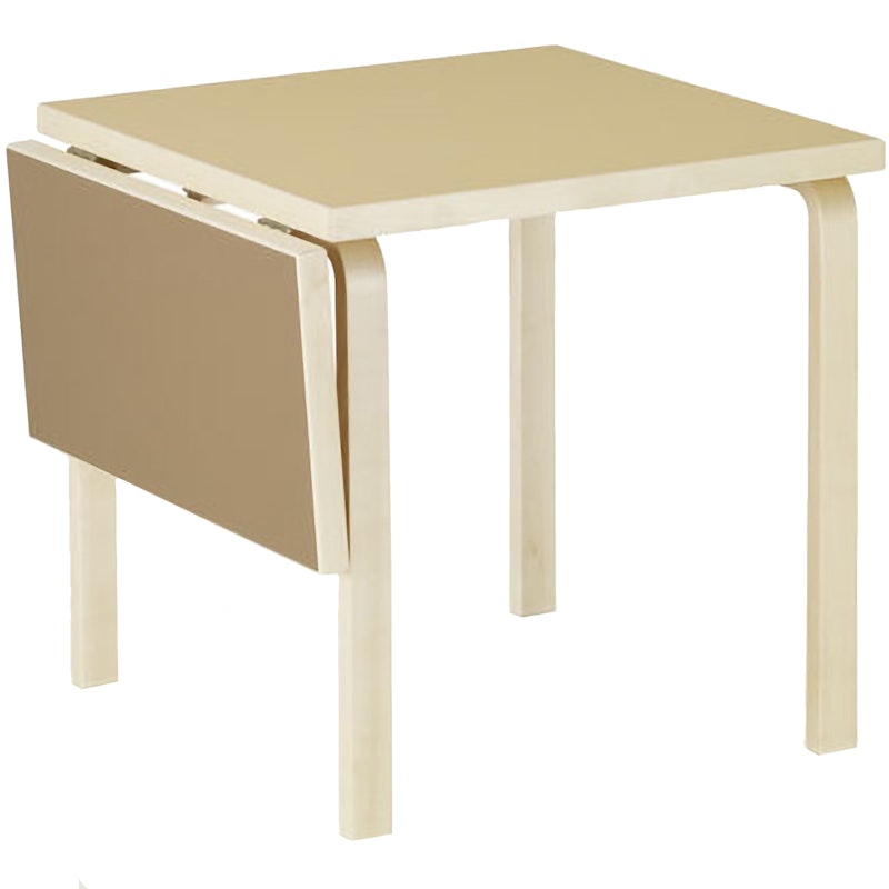 Aalto DL81C Tisch Verlängerbar, Clay / Walnussfarben