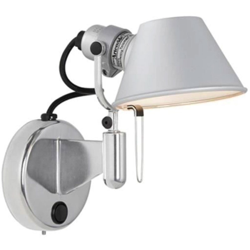 Tolomeo Micro Faretto Wandleuchte, Aluminium