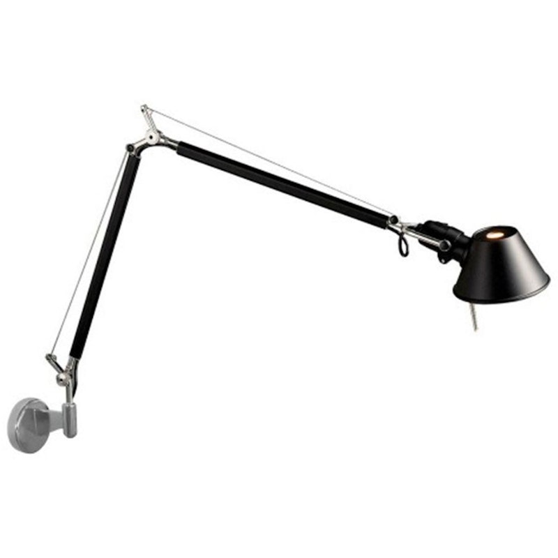 Tolomeo Mini Wall Lamp Wandleuchte, Schwarz