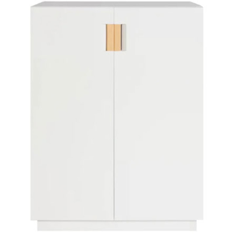 Frame 80 High Cabinet, White