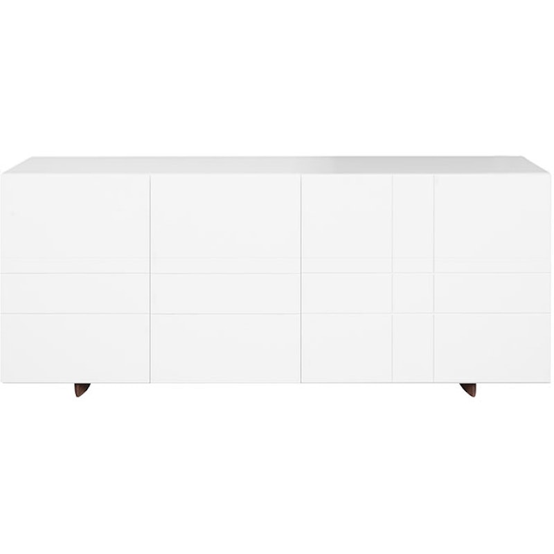 Kilt 137 Sideboard with Doors, White