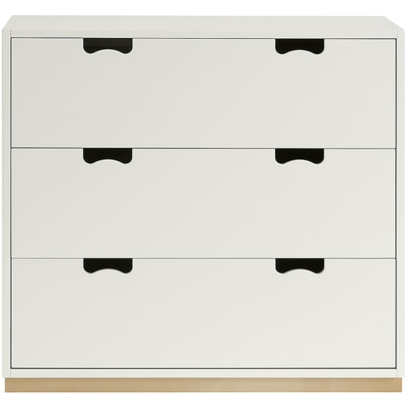 Snow A3 Kommode, Weiß