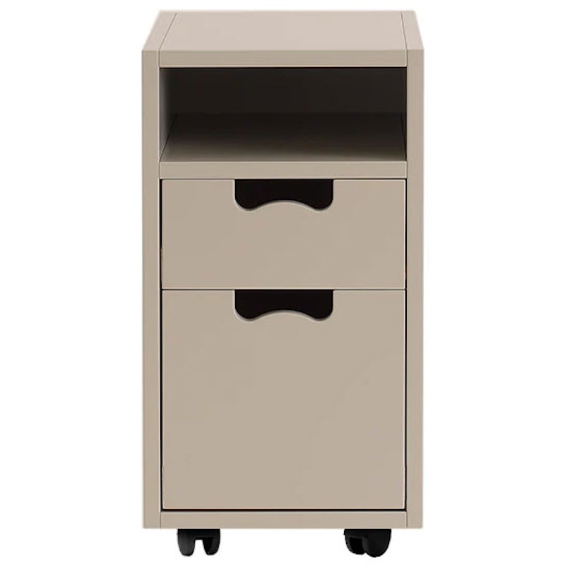 Snow G3 Schubladenelement Mit Rollen, Dark Sand