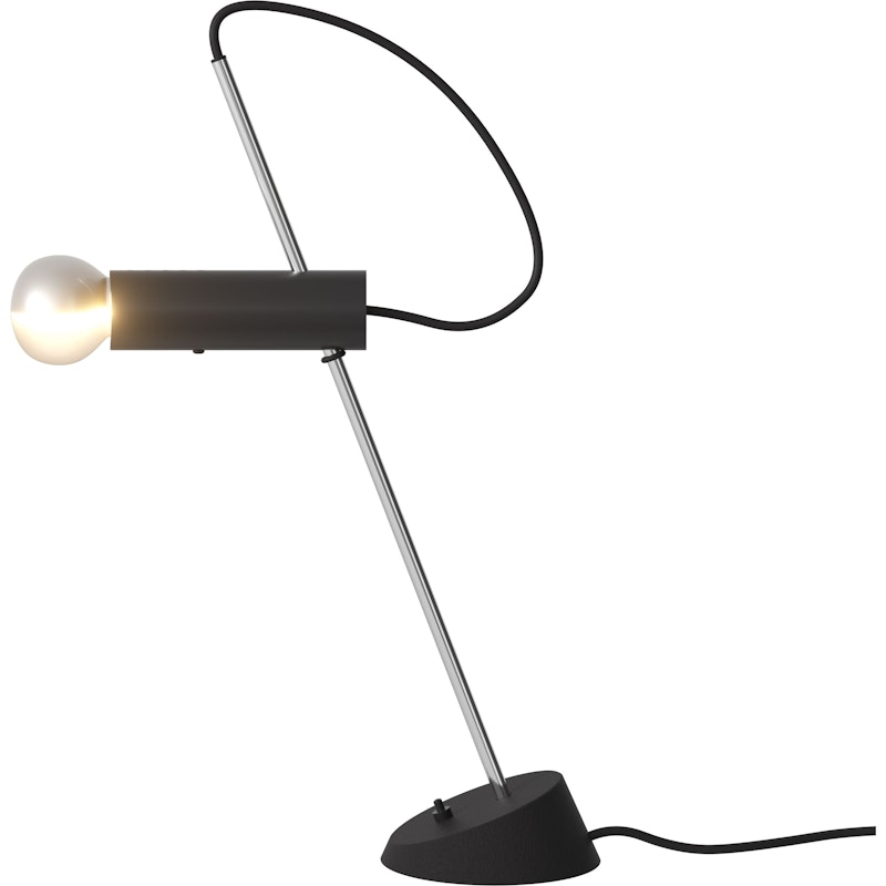 Model 566 Tischlampe, Schwarz