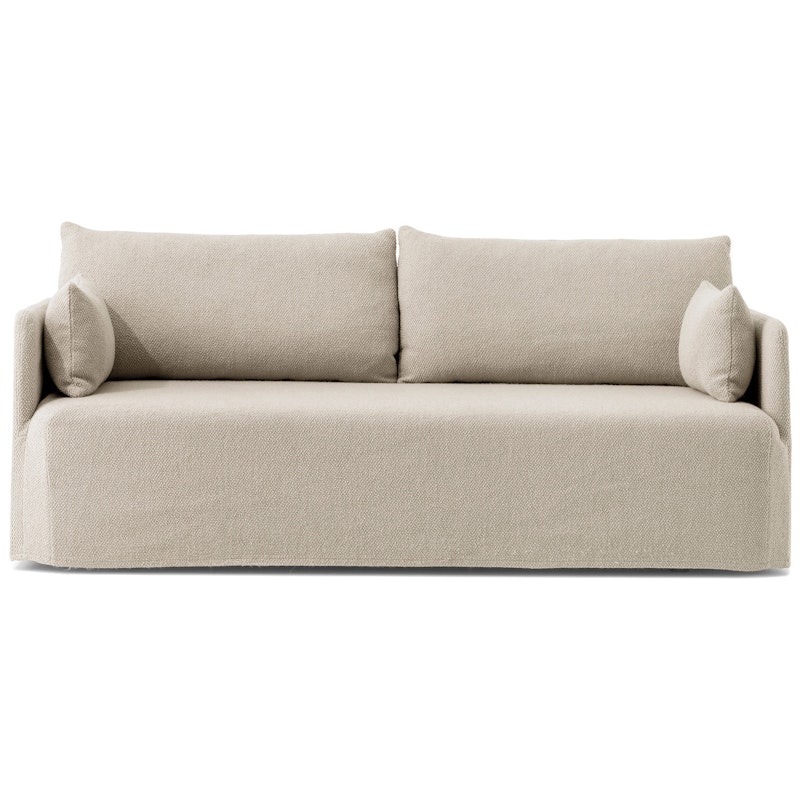 Offset Sofa 2-Sitzer Abnehmbarer Bezug, Logan Sand