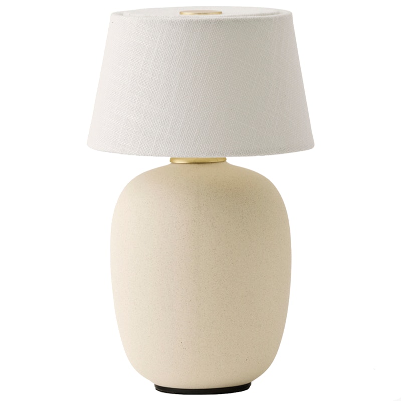 Torso Lampe Tragbar Ø11,7 cm, Sand