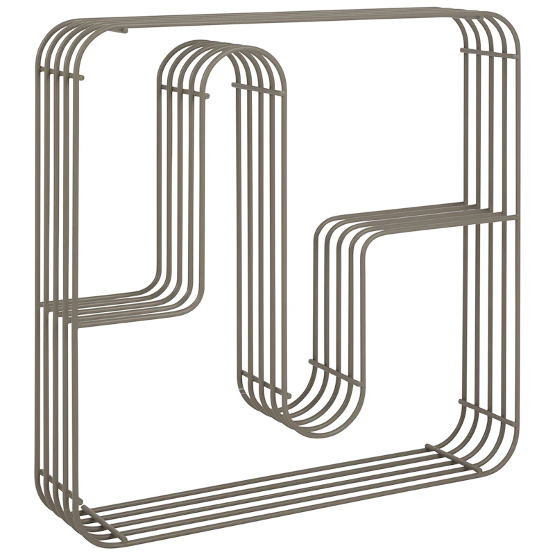 Curva Regal 45x45 cm, Taupe