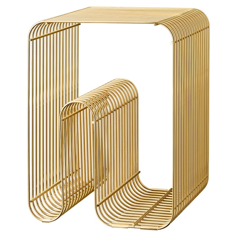 Curva Stool, Gold