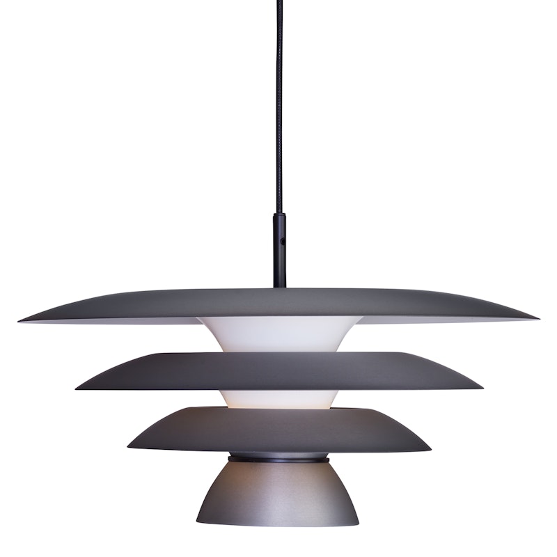 Davinci Deckenlampe, Oxid-Grau