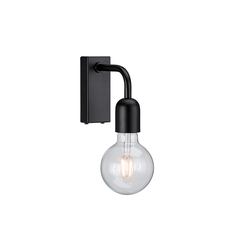 Regal Wall Lamp 1, Matt Black