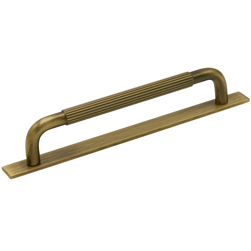 Handle Helix Stripe / Tray-160 - Antique Bronze