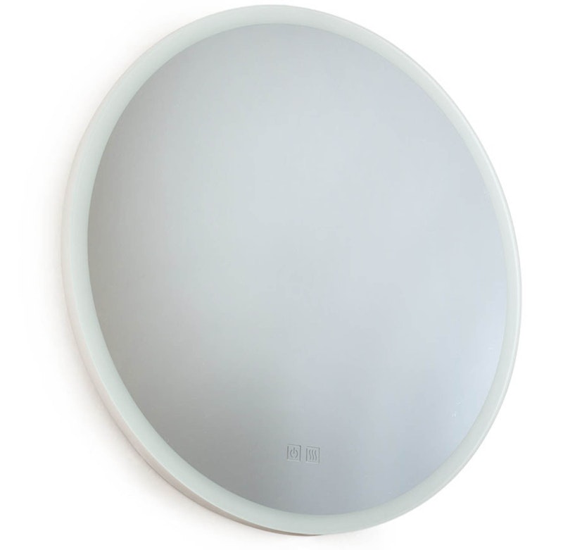 IO Wandspiegel Mit LED-Beleuchtung Ø60 cm