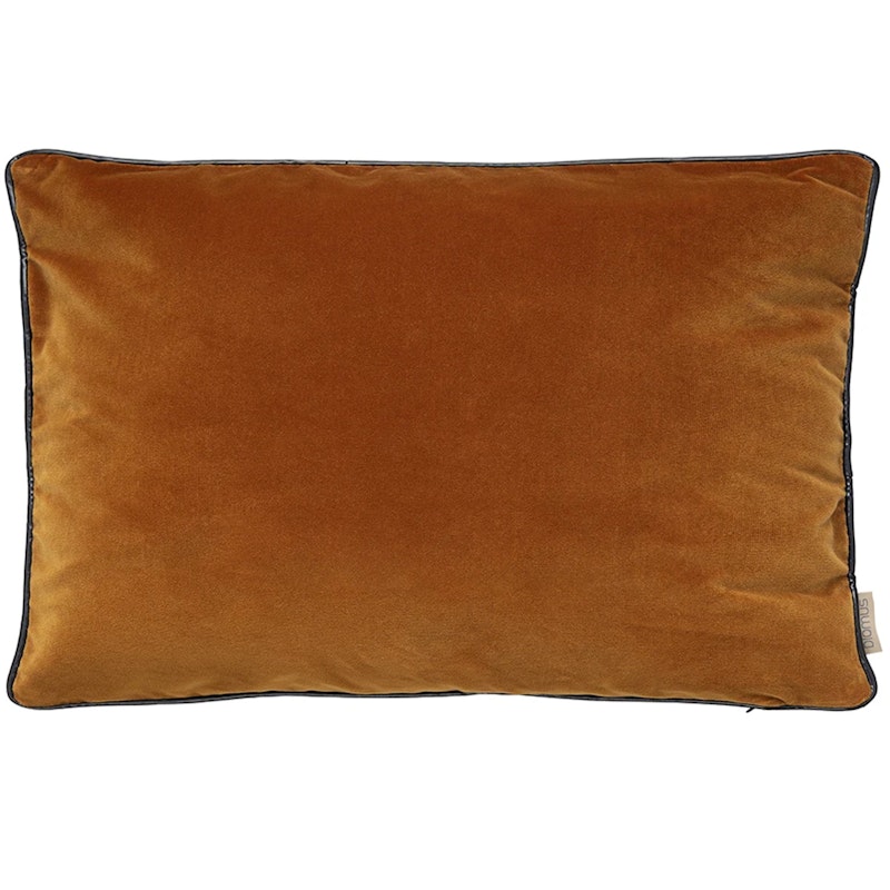 VELVET Kissenbezug 40x60 cm, Rustique Brown