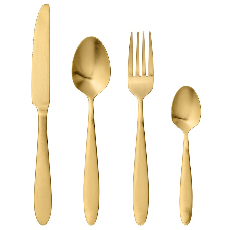 Bloomingville Besteck Set 4-tlg., Gold