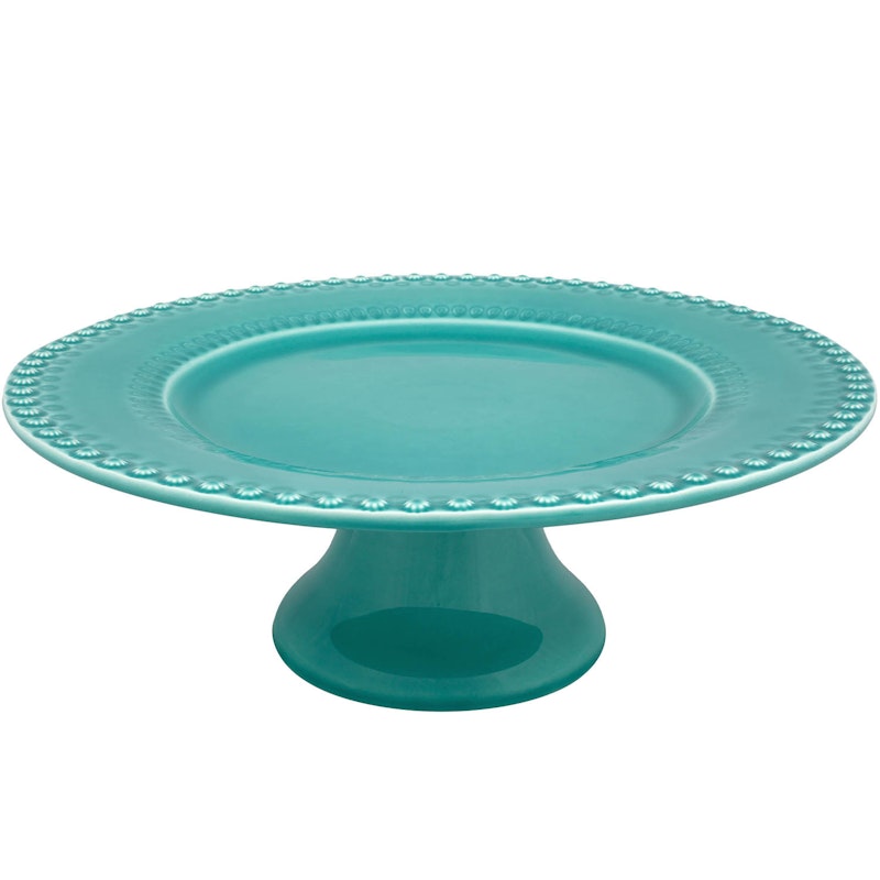 Fantasy Cake Stand Ø34,5 cm, Turquoise