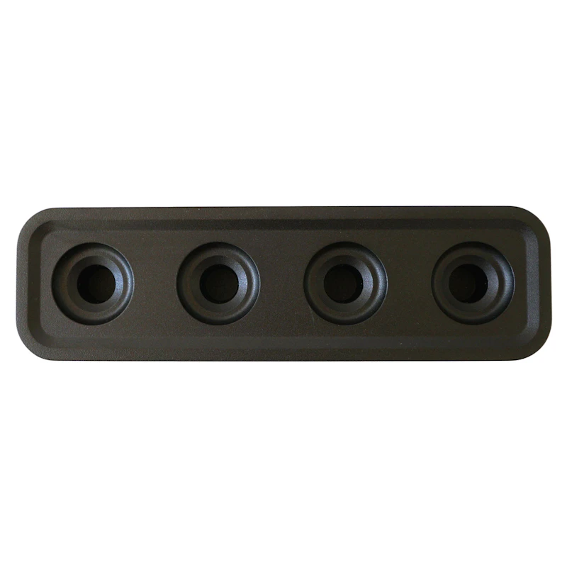 Stumpastaken Votive Long, Schwarz