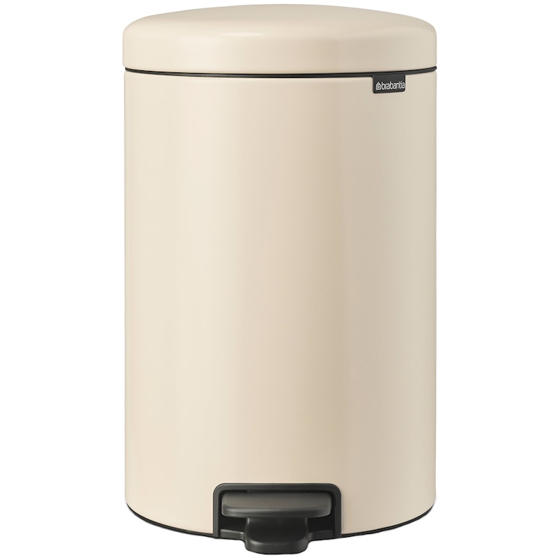 New Icon Pedal Bin 20L, Soft Beige