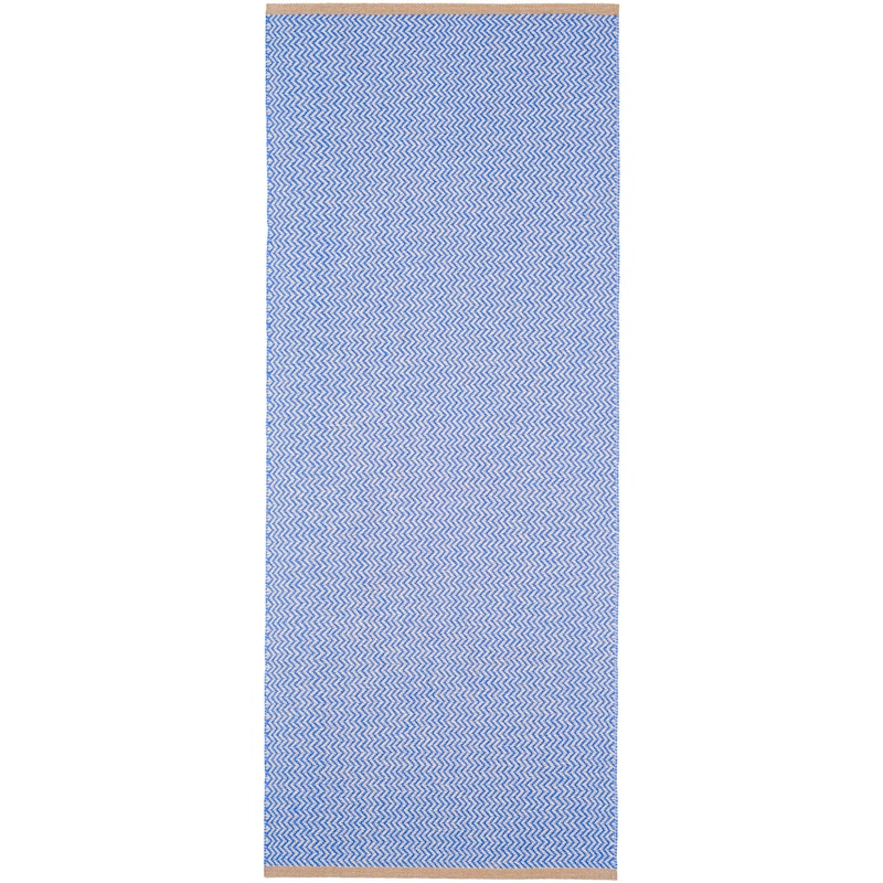 Strand Teppich 70x180 cm, Blau
