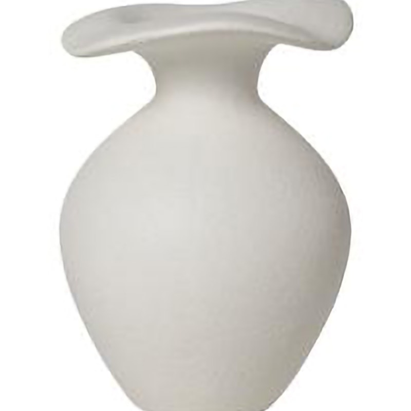 Florentina Vase 14 cm, Weiß