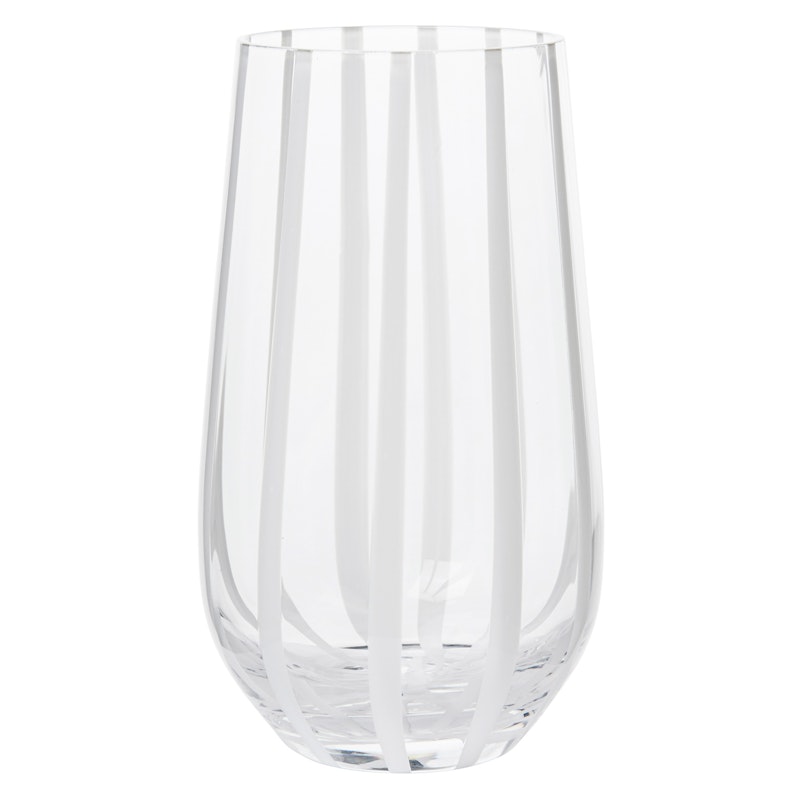 Striped Trinkglas, 55 cl