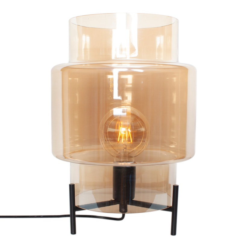 Ebbot Tischlampe 37 cm, Amber