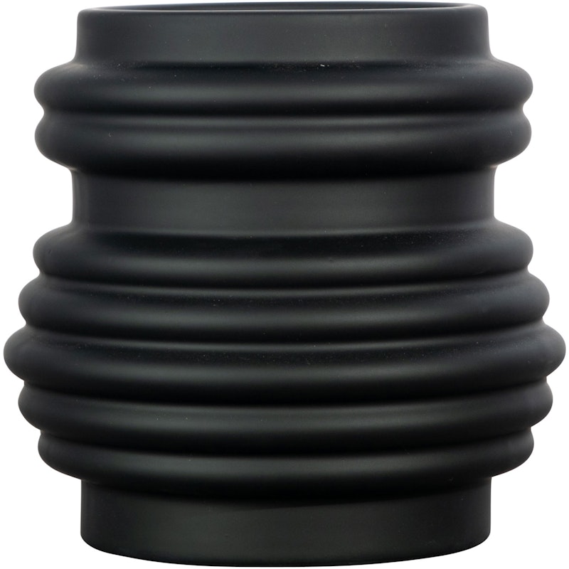 Mila Vase Small, Schwarz