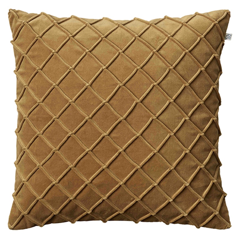 Deva Cushion Cover, Masala Yellow