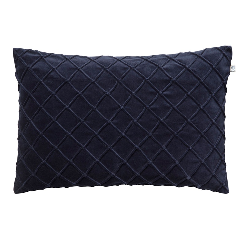 Deva Velvet Kissenbezug 40x60cm, Navy