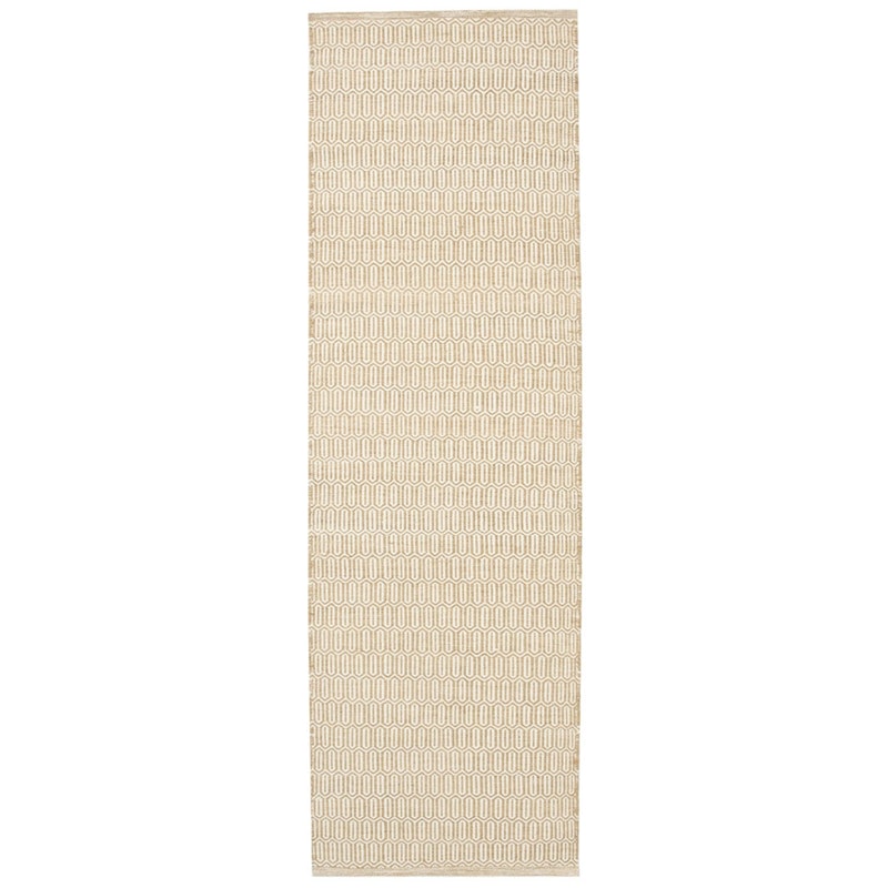 Mohini Wollteppich 80x250 cm, Beige